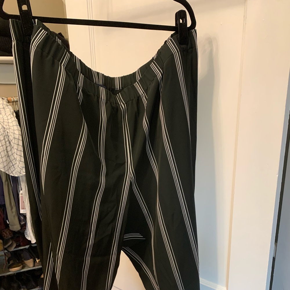 Rachel Roy stripped jogger